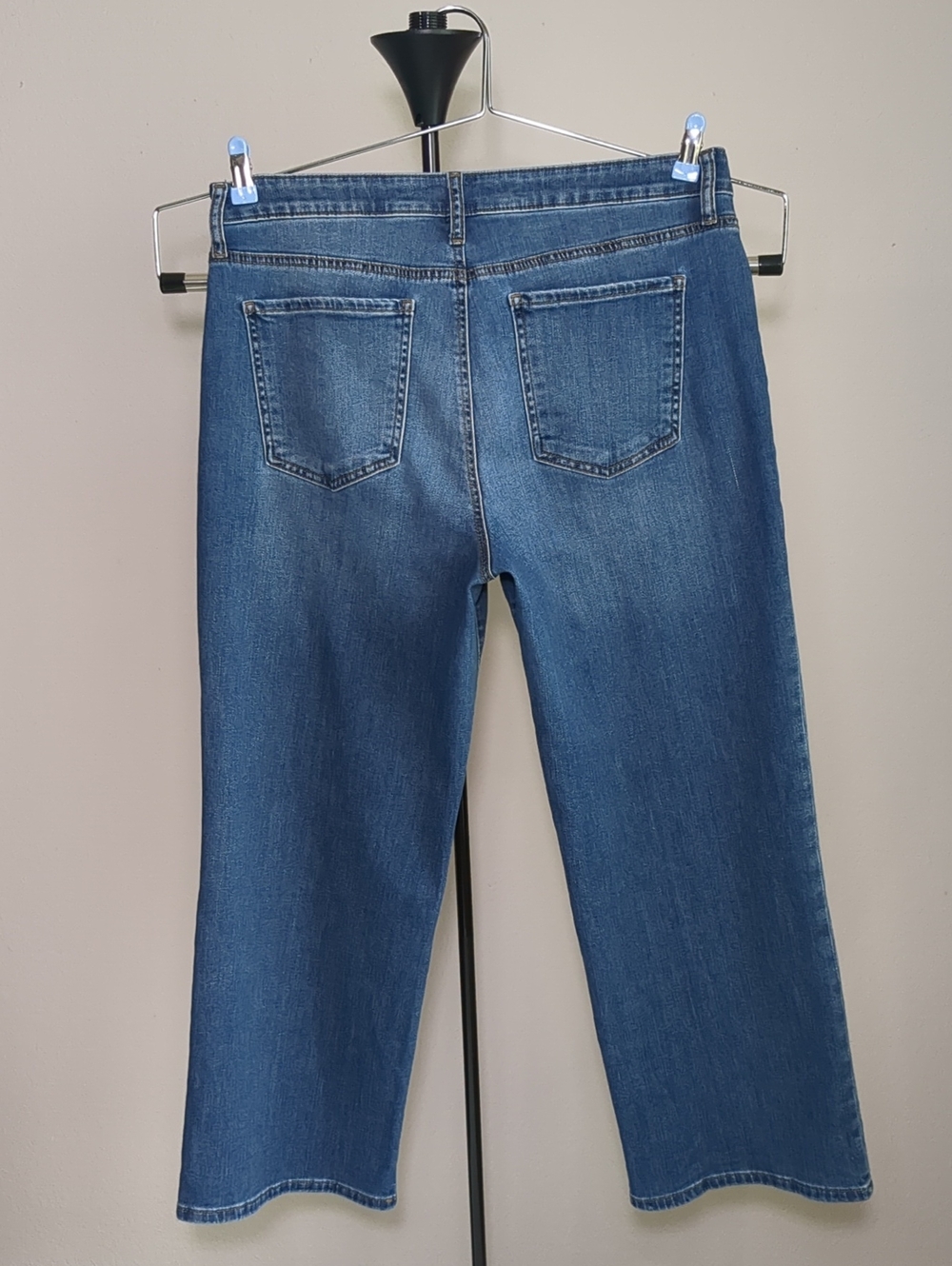 Kut From The Kloth Charlotte High Rise Wide Leg Medium Wash Jean Sz 14 - Picture 4 of 11
